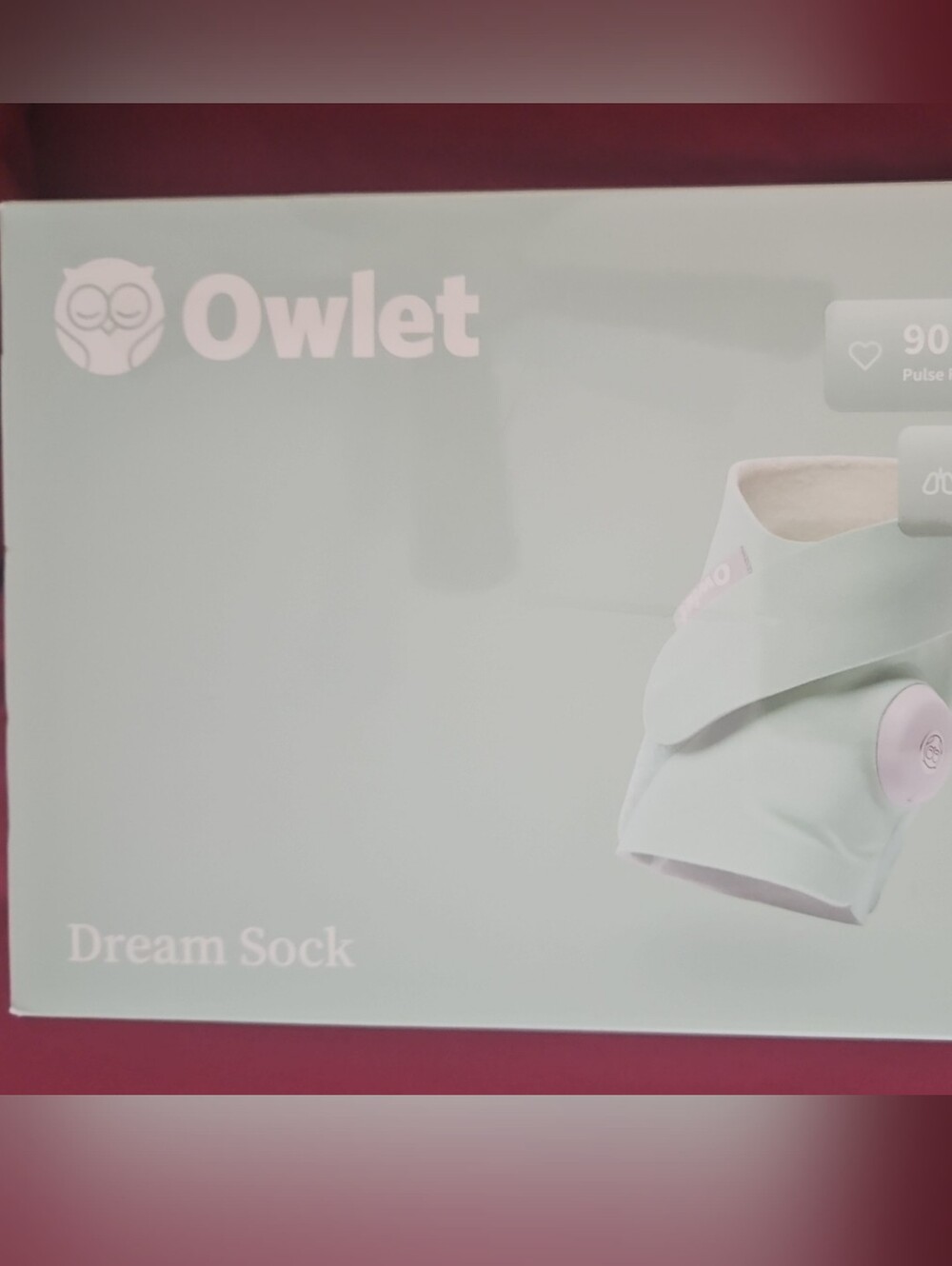 Owlet Dream/Smart Sock Baby Monitor - Mint